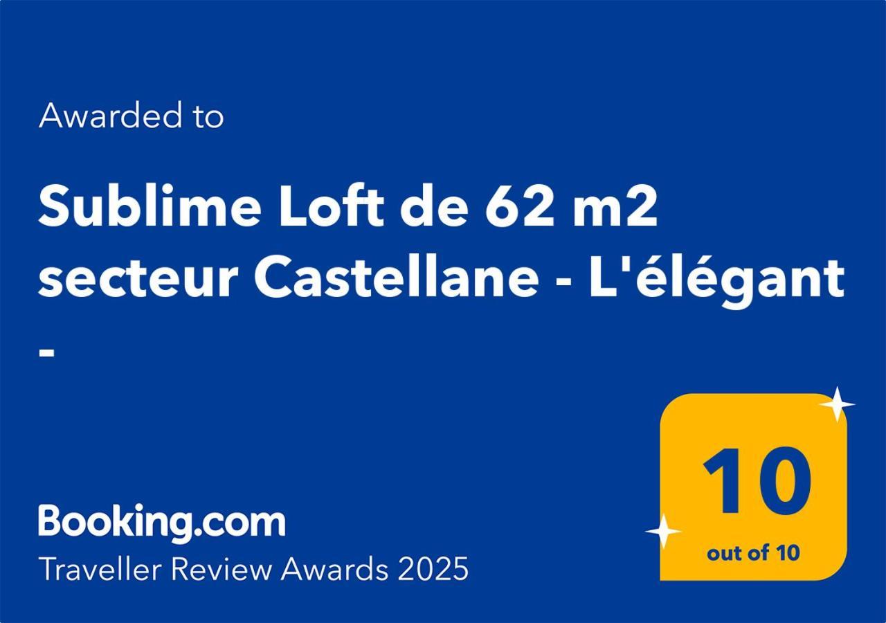 Sublime Loft De 62 M2 Secteur Castellane - L'Elegant - Lägenhet Marseille Exteriör bild